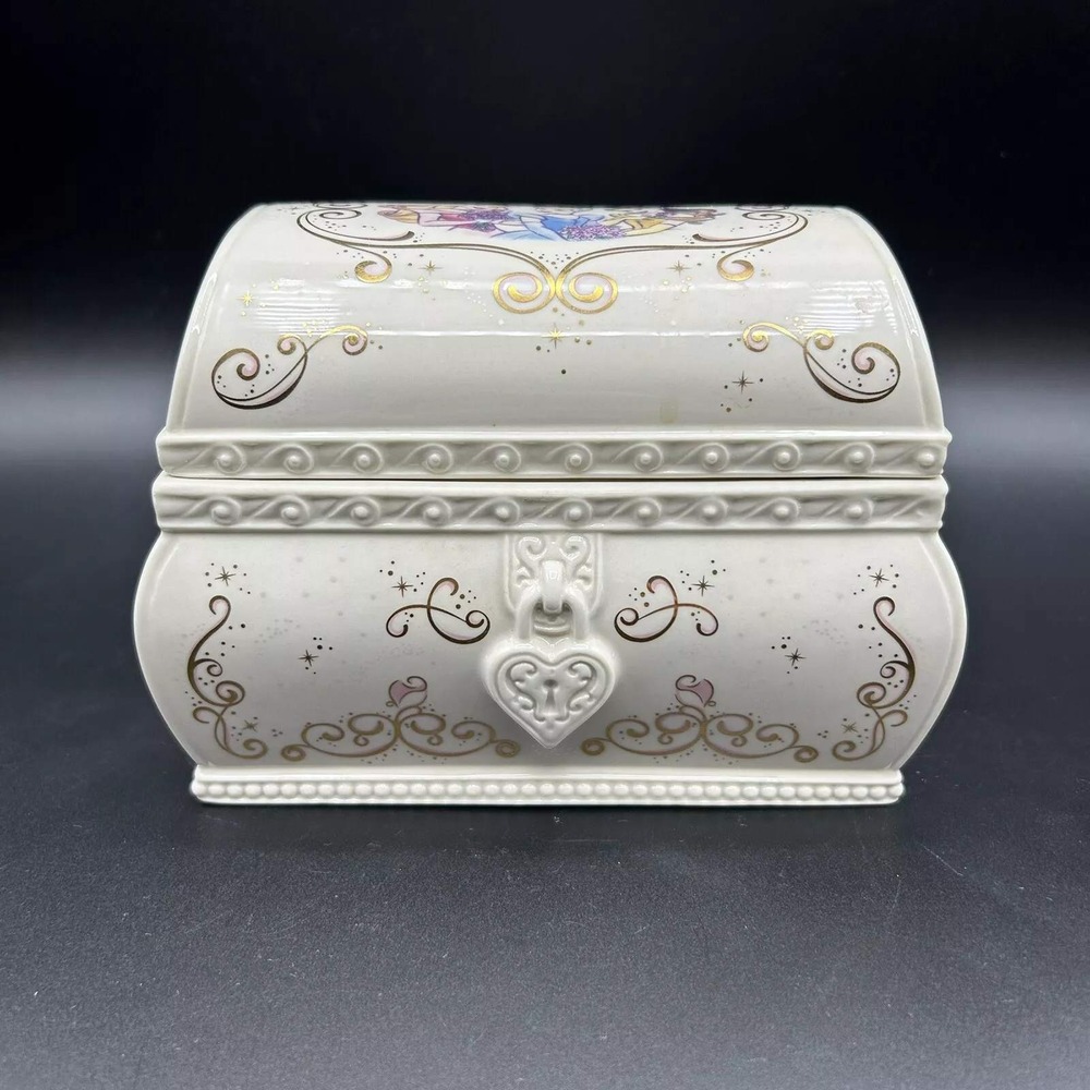 Lenox Disney Princess Collectors Limited Edition Jewelry Box, Elegant & Timeless - Picture 1 of 7